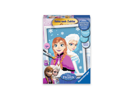 disney frozen schilderen op nummer