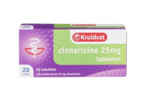 kruidvat cinnarizine 25mg tabletten