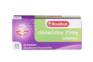 kruidvat cinnarizine 25mg tabletten