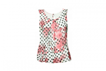 singlet met bloemenprint