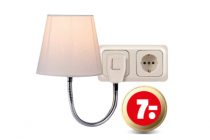 lamp voor in het stopcontact