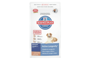 canine mature 7plus lamb  rice