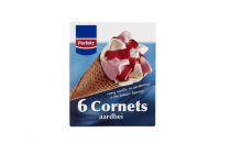 cornets aardbei