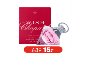 chopard wish pink diamond eau de toilette 30 ml