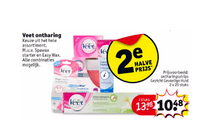 veet ontharing