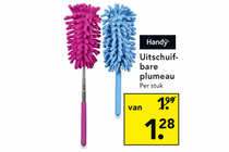 uitschuifbare plumeau