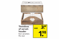 theedoos of servethouder