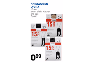 kniekousen lycra