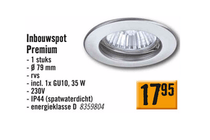 inbouwspot premium