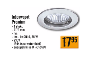 inbouwspot premium