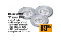 inbouwspotset quotpremium ip65quot