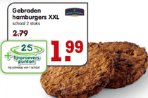 gebraden hamburgers xxl