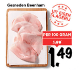 gesneden beenham