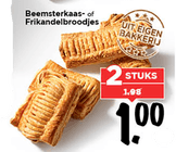beemsterkaas  of frikandelbroodjes