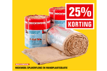 rockwool spijkerflens en wandplaatisolatie