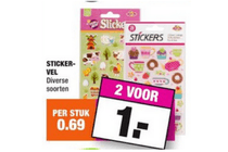 stickervel