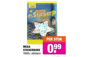 mega stickerboek