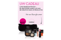 luxe penselen pouch bij besteding vanaf euro39 aan be creative make up producten