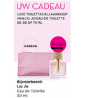 luxe toilettas cadeau