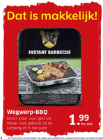 wegwerp bbq