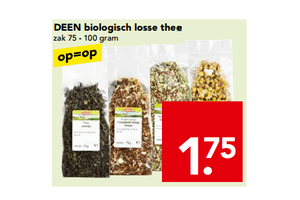 deen biologisch losse thee