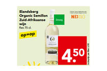 elandsberg organic semillon zuid afrikaanse wijn