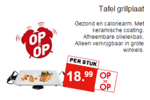 tafel grillplaat