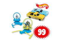 mattel speelgoed max steel turbo battlers of hot wheels auto per stuk