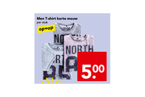 men t shirt korte mouw 