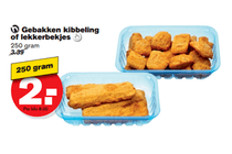 hoogvliet gebakken kibbeling of lekkerbekjes