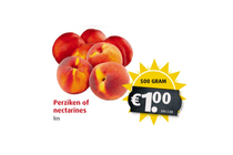 naamloos bij boni perziken of nectarines