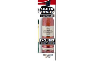 grenache roseacute nu 6 halen 5 betalen