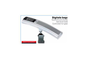 digitale bagage weegschaal