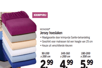 jersey hoeslaken