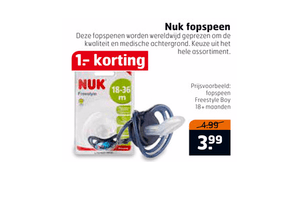 nuk fopspeen