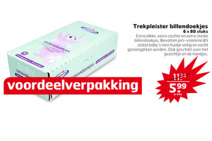 trekpleister billendoekjes