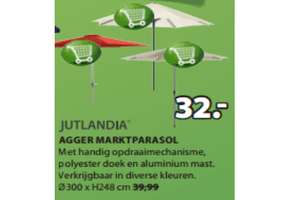 jutlandia agger marktparasol