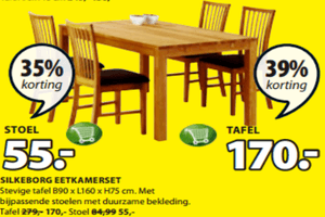 silkeborg eetkamerset