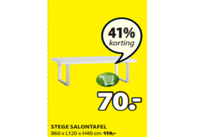 stege salontafel