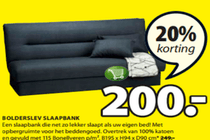 bolderslev slaapbank 