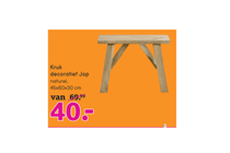 kruk decoratief jop