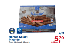 horeca select frikandel 