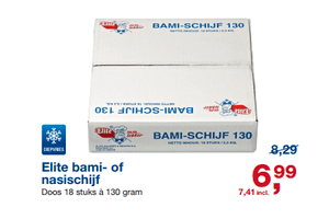  elite bami  of nasischijf 