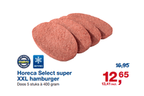  horeca select super xxl hamburger 