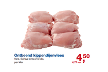 ontbeend kippendijenvlees 