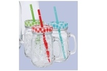drinkbeker met rietje