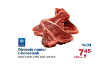 diviande runder t bonesteak 