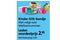 kinder sos bandje