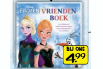 frozen vriendenboek