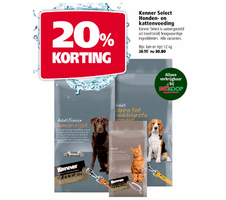 kenner select honden  en kattenvoeding